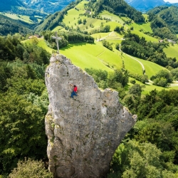 Klettern  am  Sauzahn  - Laussa