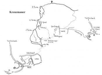 Übersicht Kreuzmauer - Trattenbach
